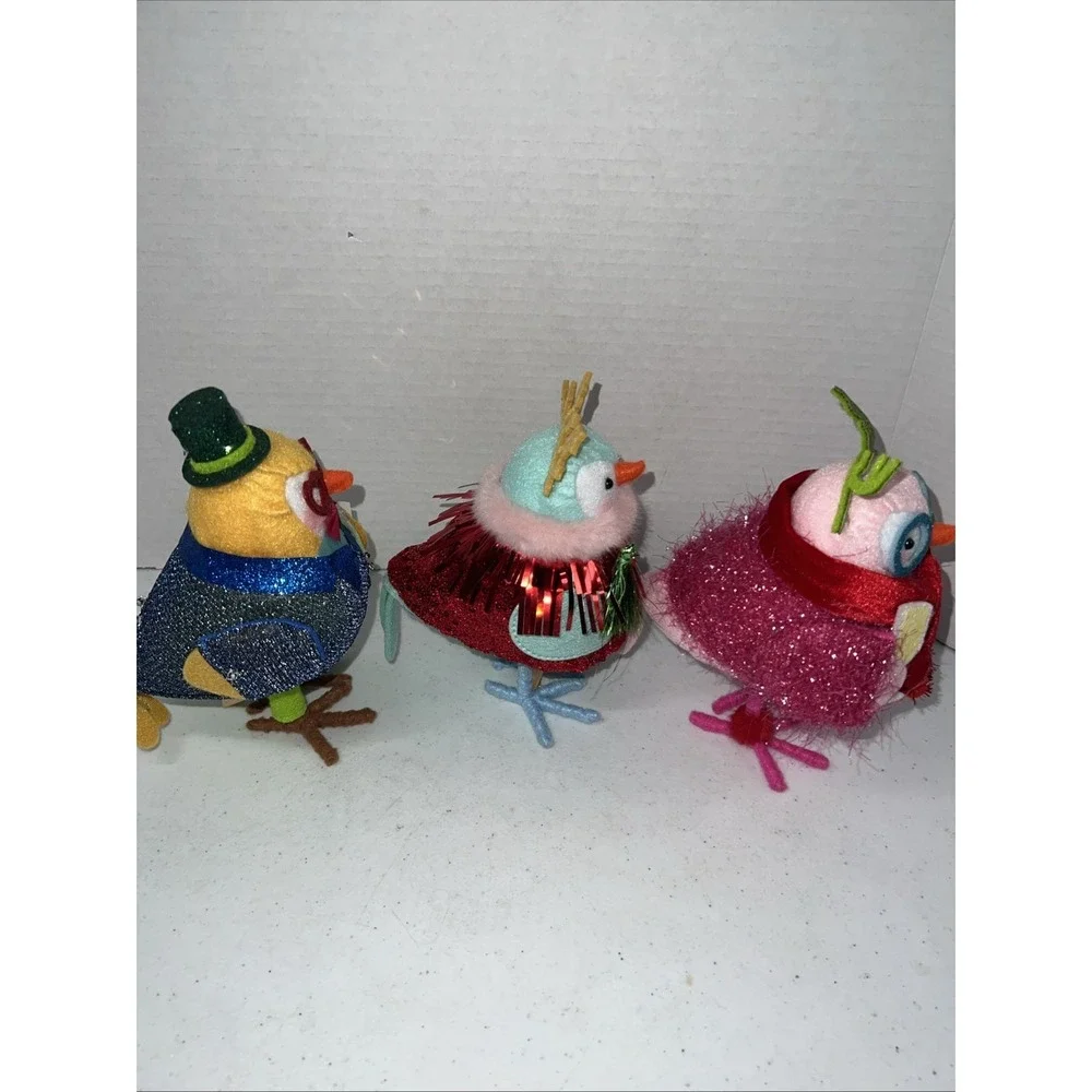 Target Wondershop Featherly Friends Ballyhoo, Soiree, & Gala Fabric Birds 2025